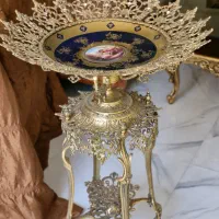 میوه خوری برنز پایه دار و بوفه