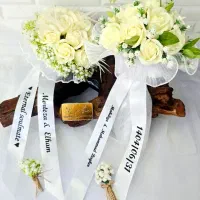 دسته گل عروس زنبق یاسی دست گل دست عروس|گل مصنوعی|مشهد, شهید مطهری|دیوار