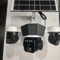 دوربین خورشیدی سه لنزگردون سیم کارت خور نصب آسان|دوربین مداربسته|بجنورد, |دیوار