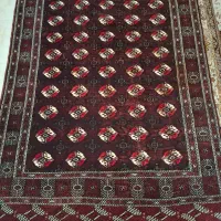 فرش دستباف ترکمن پشم 100%طبیعی ۷ و ۱۰ متری