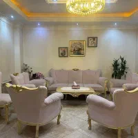 مبل استیل ۷نفره به همراه میز ناهار خوری ۴نفره