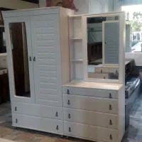 سرویس(کمدلباس دراور جاکفشی)کمد لباس چوبیتان