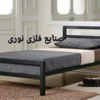 تخت یک نفره فلزی مدل لیندا(تختخواب ۱نفره)|تخت و سرویس خواب|مشهد, خواجه ربیع|دیوار