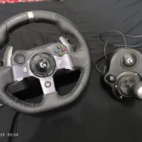 فرمان بازی Logitech g920 + دنده(shifter)|کنسول، بازی ویدئویی و آنلاین|مرند, |دیوار