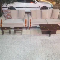 مبل ۷نفره راحتی درحدنو|مبلمان خانگی و میز عسلی|اصفهان, شیخ اشراق|دیوار