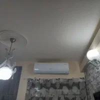 لوستر خطی شکیل و لوستر تک  شعله با دیوار کوب|لوستر و چراغ آویز|آمل, |دیوار