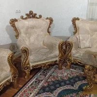 مبل کلاسیک 7نفره|مبلمان خانگی و میز عسلی|اهواز, رسالت|دیوار