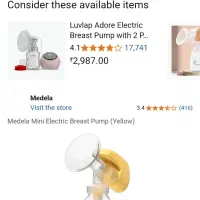 شیردوش برقی برند medela نو (ساخت سوئیس)|اسباب و اثاث بچه|تهران, شیوا|دیوار
