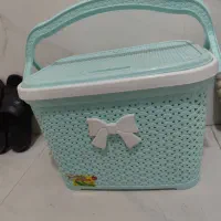 سبد مسافرت یا پیک نیک سایز بزرگ جنس