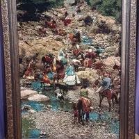 تابلو فرش ماشینی