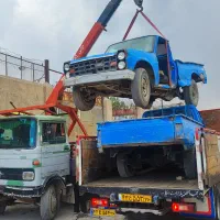 نیسان کامیونت ون فرسوده ظرفیت ۳۸۰۰ اسقاطی