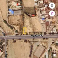 زمین-با-سند-تک-برگ-بر-بلوار-اصلی-پارچین