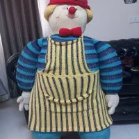 عروسک بافتنی اشپزباشی