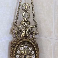 ساعت دیواری برنجی ۴/۵۰۰ تومان