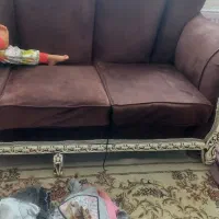 مبل چهار نفره تمیز  بدون  پارگی