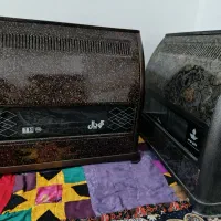 دوعدد بخاری گازی