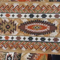 گلیم راه پله همراه ۵ تا کناره درحد نو