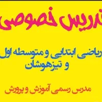 تدریس تخصصی ریاضی و تیزهوشان