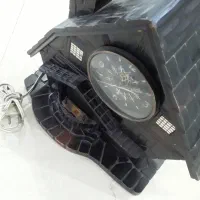 ساعت شومینه دار مدل کلبه آنتیک قدیمی