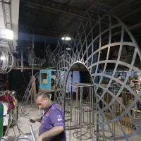 جوشکارco2 و کارگر ساده
