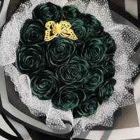 گل رز جاودان|گل مصنوعی|پاکدشت, پاکدشت (مامازند)|دیوار