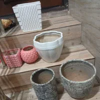 گلدان|گل و گیاه طبیعی|رشت, جانبازان|دیوار