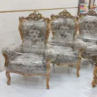 ست مبل سلطنتی 9 نفره با عسلی