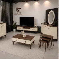 میز تلویزیون ست کامل میز تی وی میز tv کد 104