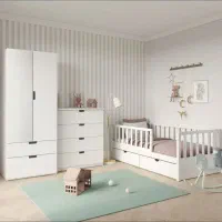 سرویس تخت کمد کودک نوزادی