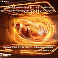 سرخ کن رژیمی دانمور دو المنت پنجره دار با ضمانت|اجاق گاز و لوازم برقی پخت‌وپز|قم, شهرک فاطمیه|دیوار