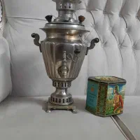 سماور زغالی نیزه ای عتیقه