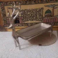 یک عدد تابلو فرش دستباف ویک عدد سوفله خوری|صنایع دستی و سایر لوازم تزئینی|تهران, کوی بیمه|دیوار