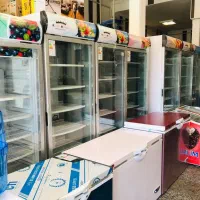 یخچال فریزر صنعتی ویترینی ایستاده|فروشگاه و مغازه|همدان, |دیوار