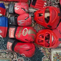 کیسه بوکس و دستکش بوکس و کلاه و زانو بند|تجهیزات ورزشی|تهران, چیتگر شمالی|دیوار