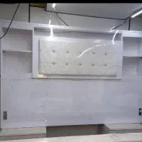 تخت دونفره چراغ دار ام دی آف