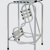چهارپایه پله دار تاشو نردبانی فلزی عمده و خرده