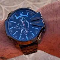 ساعت طرح شاخدار مشکی