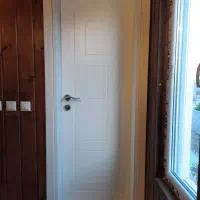 نصاب درب داخلی ساختمان پلی وود و ام دی اف|خدمات پیشه و مهارت|رشت, دیانتی|دیوار