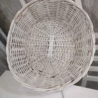 سبد حصیری بزرگ|صنایع دستی و سایر لوازم تزئینی|مشهد, فرهنگیان (شهرک غرب)|دیوار