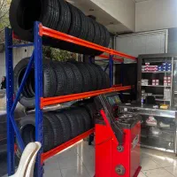 قفسه/استند لاستیک/استند متحرک