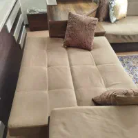 مبلمان ال تخت خواب شو|مبلمان خانگی و میز عسلی|اصفهان, باغ زیار|دیوار