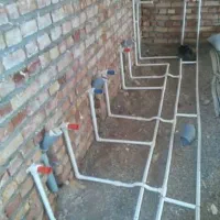 تاسیسات ساختمان.لوله کشی پنج لایه و تک لایه.|خدمات پیشه و مهارت|اصفهان, خانه اصفهان|دیوار