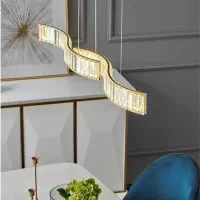 لوستر الماس. کهکشانی لاینر موج. AC light