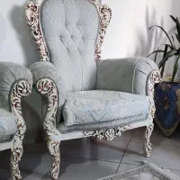 مبل سلطنتی جنس عالی میز تلویزیون اشانتیون.فرش جداگ