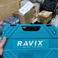 میخکوب چاشنی خور راویکس با لوازم اضافه کیف ضدضربه|ابزارآلات|رشت, کوی یخ|دیوار