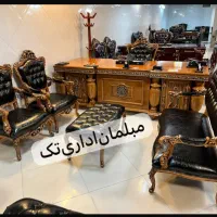 مبل اداری /میزالماسصفحه جناقی هشت پایه|مبلمان اداری|چهاردانگه (تهران), |دیوار