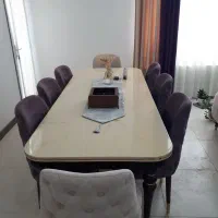 فروش مبل ۸ نفره وسرویس ناهارخوری ۸ نفره