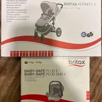 کالسکه و کریر بریتکس مدل افینیتی|اسباب و اثاث بچه|کرج, شهرک بنفشه|دیوار