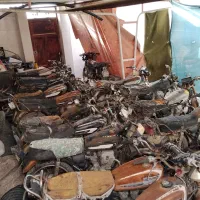 پارکینگ و موتور مزایده کورها شهرک طالقانی