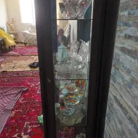 بوفه چوبی منب کاری شده|بوفه، ویترین، کنسول|تبریز, |دیوار